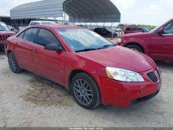  Salvage Pontiac G6
