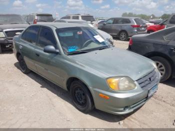  Salvage Hyundai ACCENT