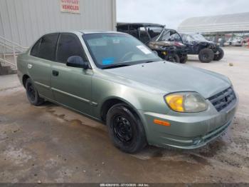  Salvage Hyundai ACCENT