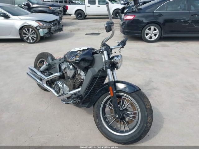  Salvage Indian Motorcycle Co Scout