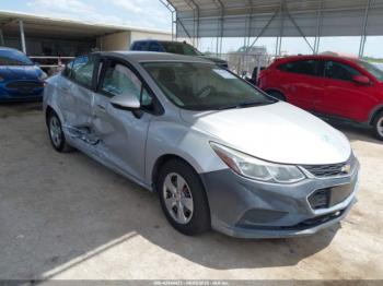  Salvage Chevrolet Cruze