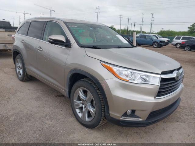  Salvage Toyota Highlander