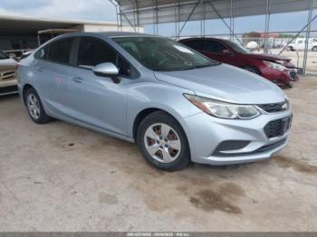  Salvage Chevrolet Cruze