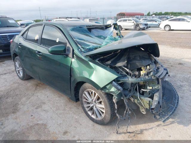  Salvage Toyota Corolla