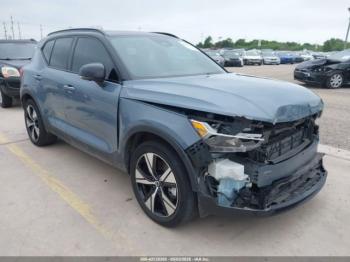  Salvage Volvo Xc40 Recharge Pure Electr