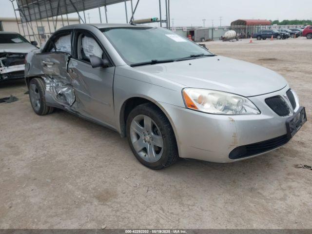  Salvage Pontiac G6