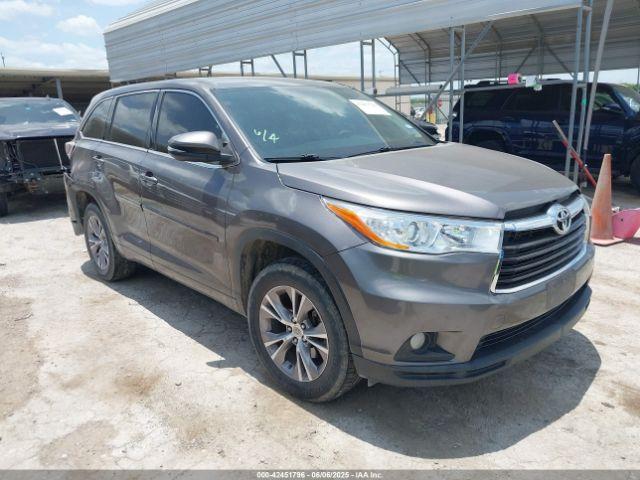  Salvage Toyota Highlander