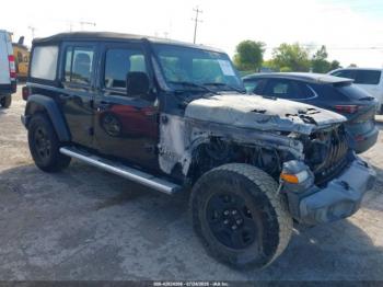  Salvage Jeep Wrangler