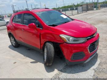  Salvage Chevrolet Trax