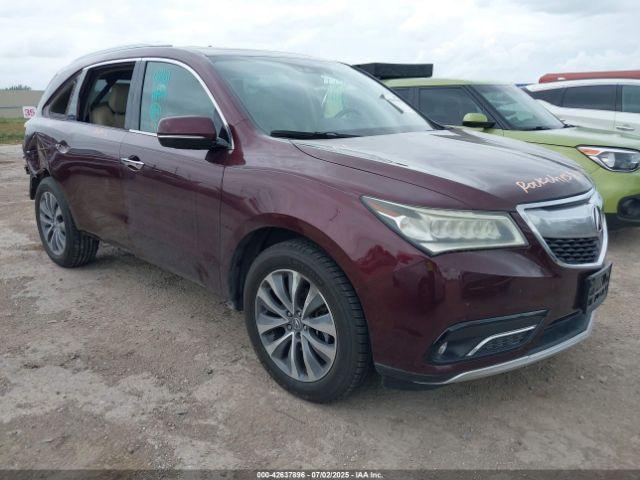  Salvage Acura MDX