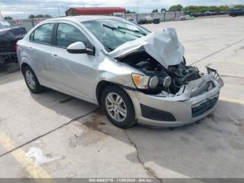  Salvage Chevrolet Sonic