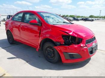  Salvage Chevrolet Sonic