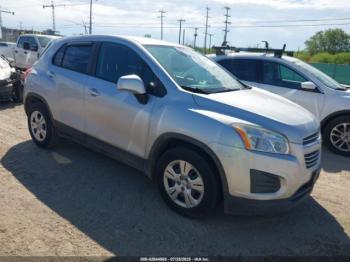  Salvage Chevrolet Trax
