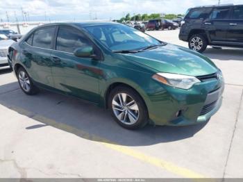  Salvage Toyota Corolla