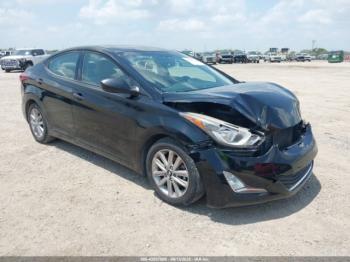  Salvage Hyundai ELANTRA