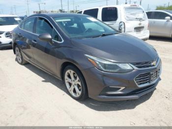  Salvage Chevrolet Cruze