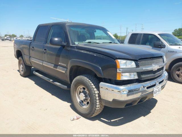  Salvage Chevrolet Silverado 2500