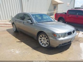  Salvage BMW 7 Series