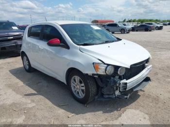  Salvage Chevrolet Sonic