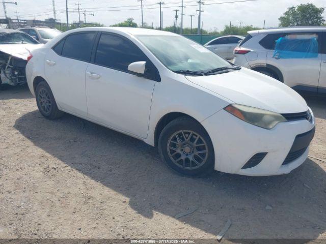  Salvage Toyota Corolla