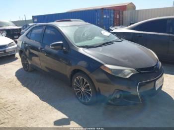  Salvage Toyota Corolla
