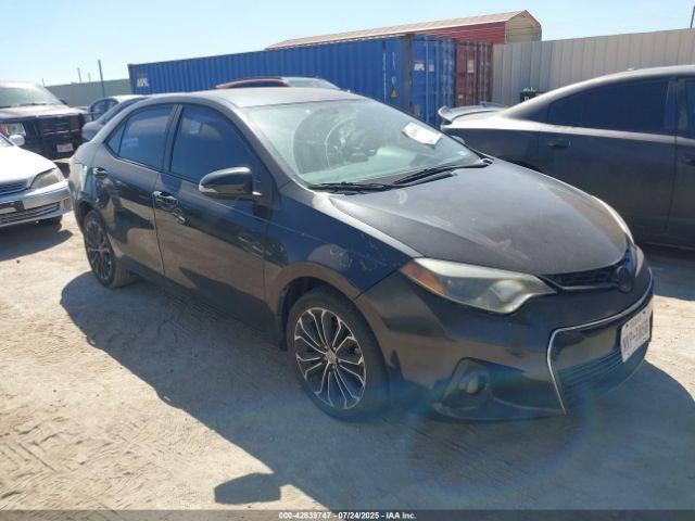  Salvage Toyota Corolla