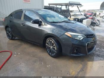  Salvage Toyota Corolla