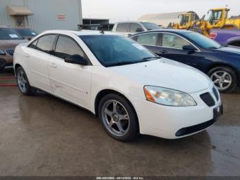  Salvage Pontiac G6