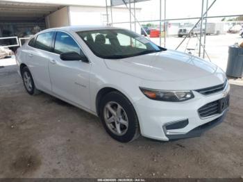  Salvage Chevrolet Malibu