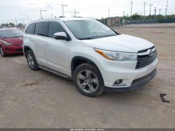  Salvage Toyota Highlander
