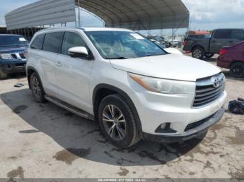  Salvage Toyota Highlander