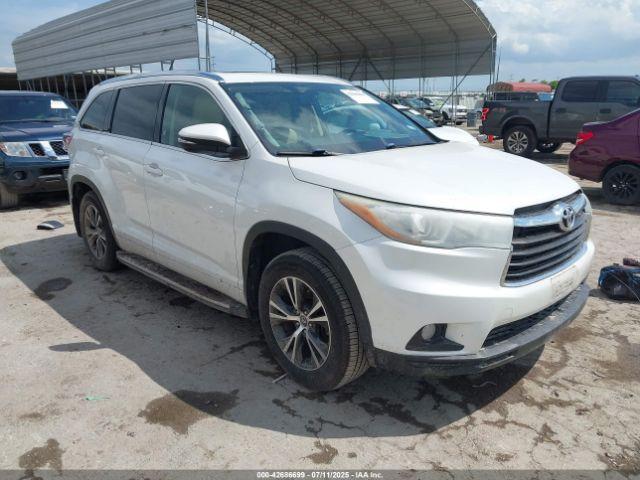  Salvage Toyota Highlander