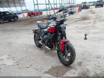 Salvage Triumph Motorcycle Trident 660