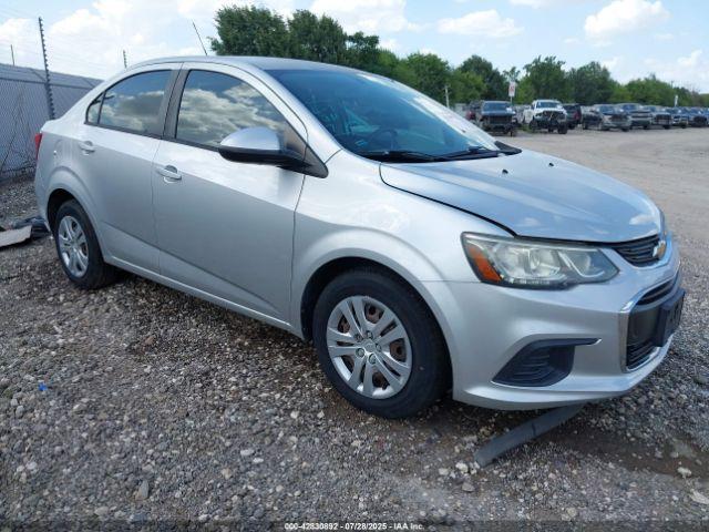  Salvage Chevrolet Sonic