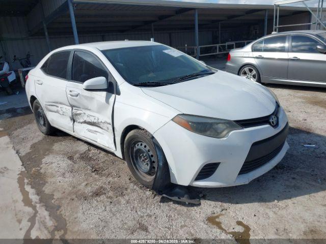  Salvage Toyota Corolla