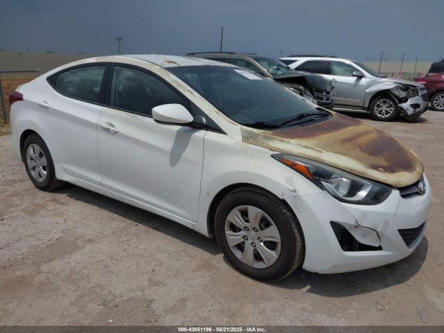  Salvage Hyundai ELANTRA