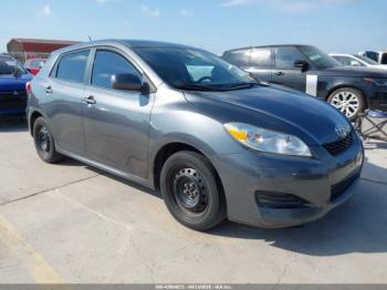  Salvage Toyota Matrix