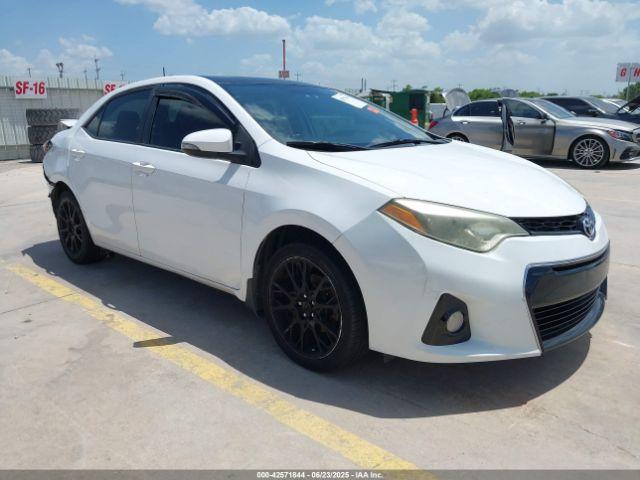  Salvage Toyota Corolla