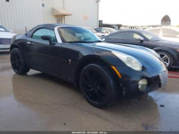  Salvage Pontiac Solstice