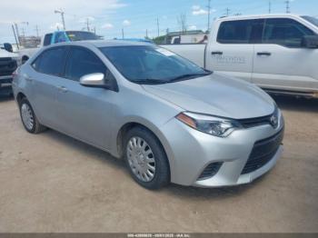  Salvage Toyota Corolla
