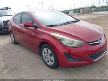  Salvage Hyundai ELANTRA