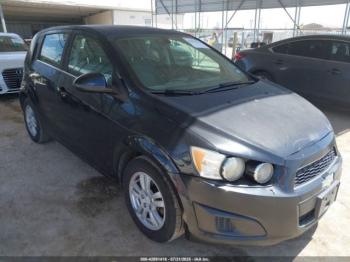 Salvage Chevrolet Sonic