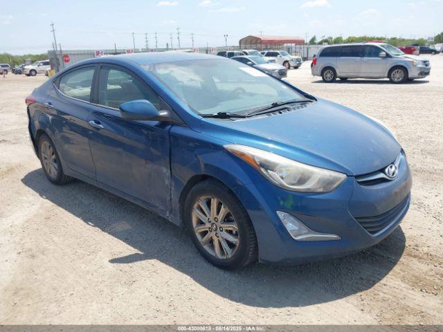  Salvage Hyundai ELANTRA