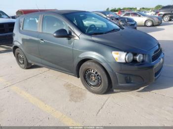  Salvage Chevrolet Sonic