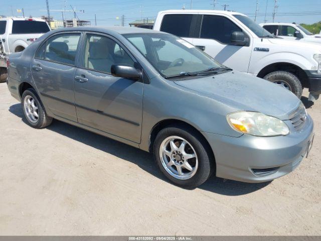  Salvage Toyota Corolla