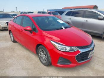  Salvage Chevrolet Cruze