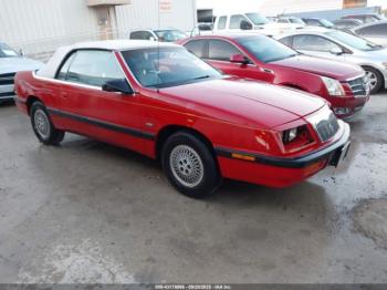  Salvage Chrysler Lebaron