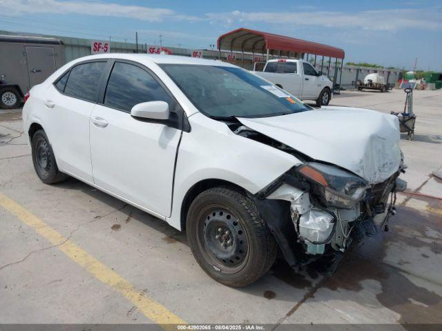  Salvage Toyota Corolla