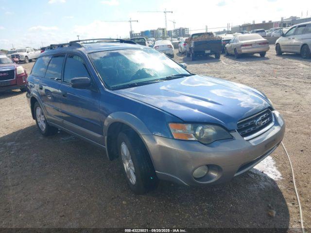  Salvage Subaru Outback