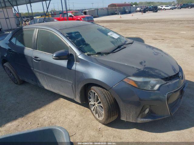  Salvage Toyota Corolla